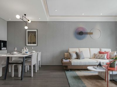 金雁花园130平现代风装修案例