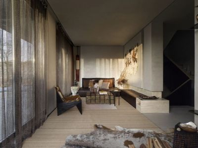 万安花园别墅280平混搭风别墅装修案例