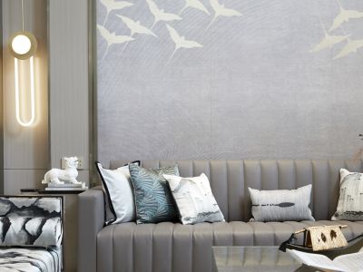 银盛泰星河城125平三居室现代装修案例