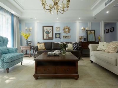 德馨园130平方三居室欧式装修案例