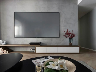 融创北海中心广场现代风格114平米装修案例