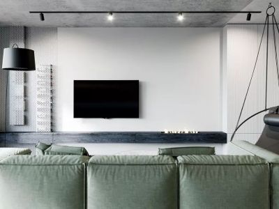 爱情芳华里现代风格109平米装修案例