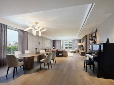 枫庭世家213.5㎡五居室现代风格装修案例