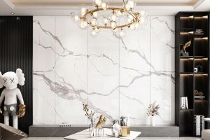 [南京尚层装饰公司]大理石背景墙怎么安装？大理石背景墙施工工艺详解