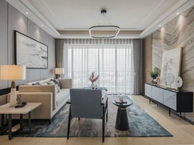 桂林国学府118平新中式风装修案例