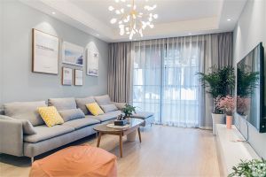 [北海实创装饰]客厅窗帘颜色如何选择