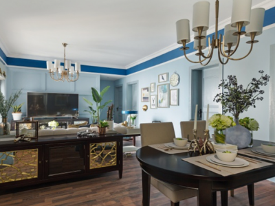 恒大御景湾120平欧式风格装修案例