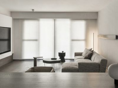 中海·天钻现代风格121平米三居室装修案例