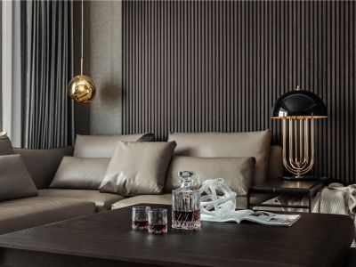 大家银城·东望现代风格123平米装修案例