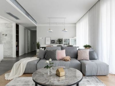 东方云境现代风格125平米装修案例