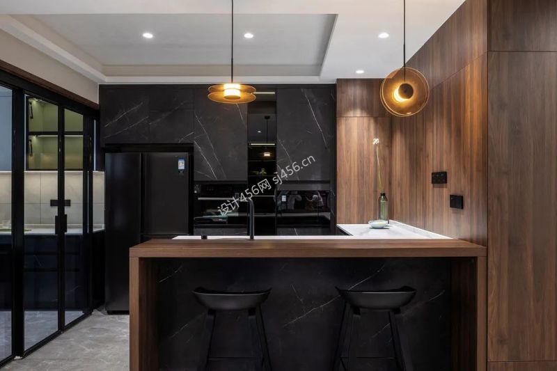 现代风格142平米厨房装修效果图