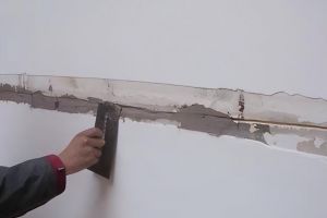 [绵阳豪庭世家装饰]墙面裂缝的原因及解决方法