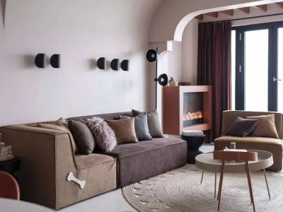 首开卓越建工·熙悦晴翠欧式风格109平米装修案例