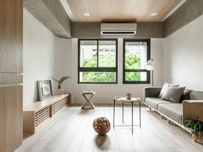 北京德贤华府北欧风格90平米装修案例