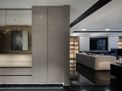 保利·锦上现代风格150平米装修案例