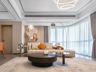 佳和花园126平现代风装修案例