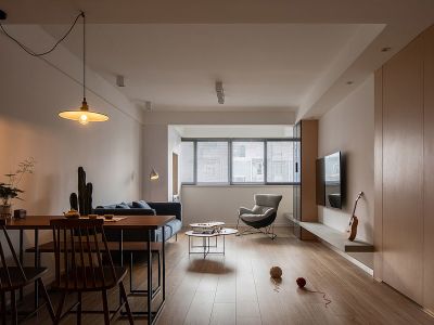 嘉御华庭95平现代风装修案例