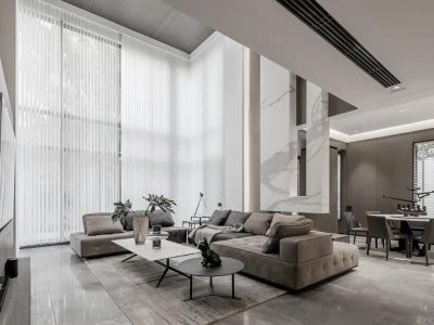 宇浩紫云汇400平现代风装修案例