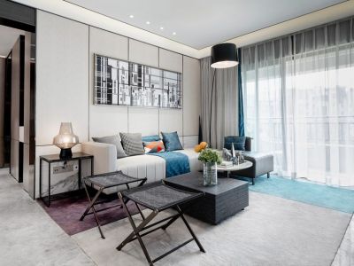 龙光玖誉城120平现代风装修案例