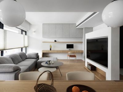 华兴.凯莱国际二期现代风格152平米四居室装修案例