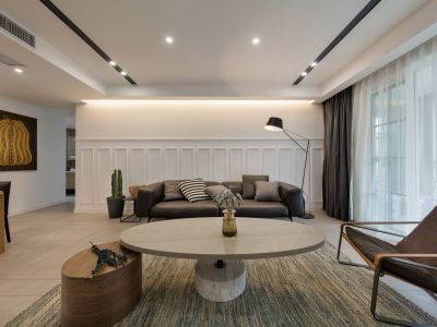 碧桂园森林海103平简约三居装修案例