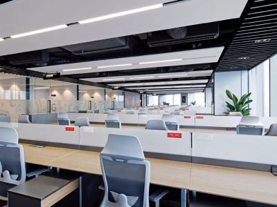 办公室1800平现代风装修案例