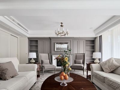 水印长廊513平现代风别墅装修案例