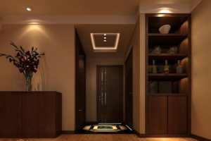 [重庆橙子装饰]房屋玄关的左右，玄关装修技巧