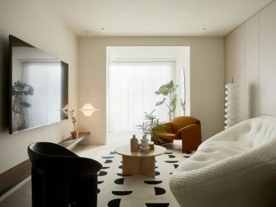 英伦庄园·铂爵现代风格126平米三居室装修案例