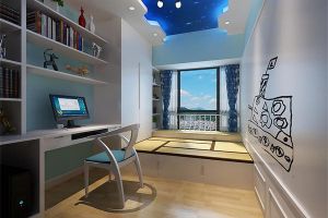 [长沙家和装饰]飘窗书桌设计注意事项