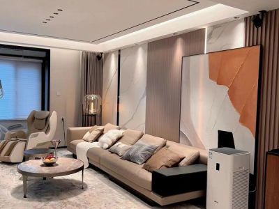 天誉誉府130平三居室现代风格装修案例