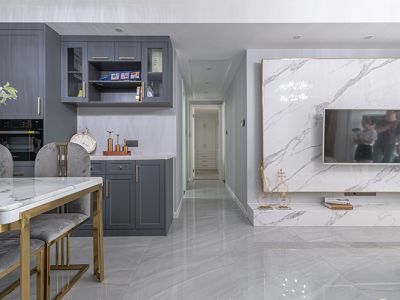 中宣嘉城北苑102平米现代三居装修案例