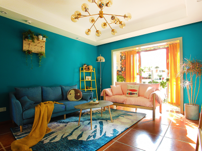 华新园109平米混搭三居装修案例