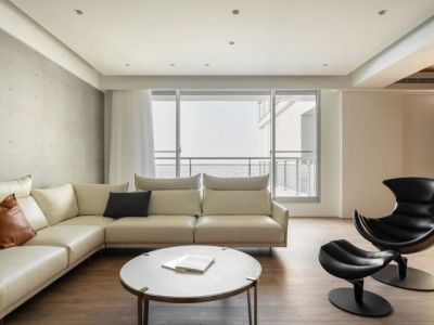 万科森林公园122平北欧风格三居室装修案例