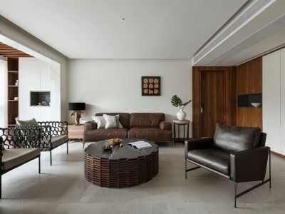 中山融创城142平北欧风格四居室装修案例