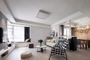 [达州紫庭装饰]115㎡三居室装修案例，全屋通透又敞亮！