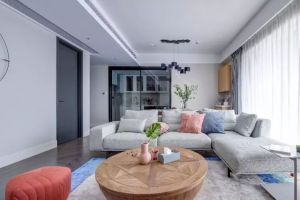 [达州南国鼎峰装饰]现代简约装修案例，设计简洁软装舒适！