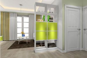 [西安紫藤装饰]客厅玄关柜如何设计？