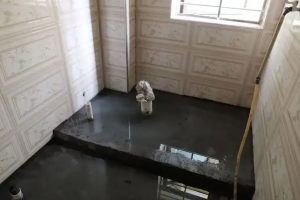 [南充启新装饰]卫生间防水施工，卫生间防水材料