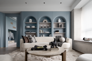 [合肥乐家装饰]装修案例：莫兰迪色，治愈人心！