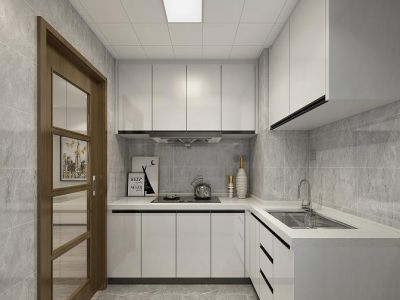 朗基瑞成轩项目B座住宅售楼中心装修案例