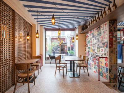 30平日式风格餐厅装修案例