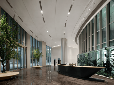 380平现代风格办公室装修案例