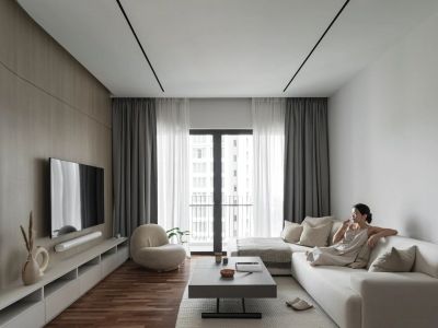 清晖嘉园98平简约风格二居室装修案例