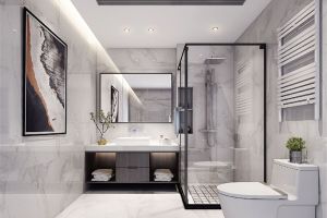 [华庭装饰]卫生间干湿分离如何设计