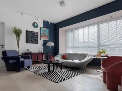 华润熙云府95平米混搭三居装修案例