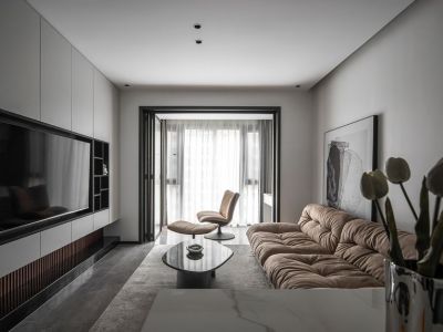 上宸云际98平现代风三居装修案例