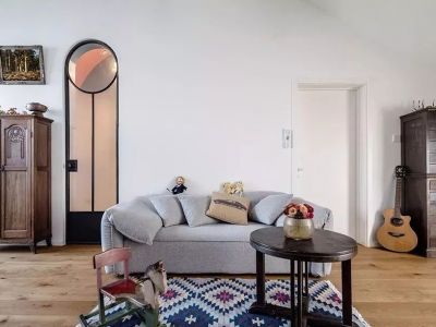 柳川佳苑86平米现代二居室装修案例