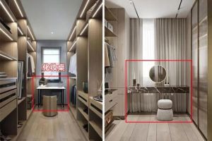 [泸州业之峰装饰公司]多功能衣帽间设计方案，一屋多用！