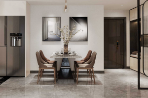 [泸州四星装饰]130平四居室装修案例，简约设计超实用！